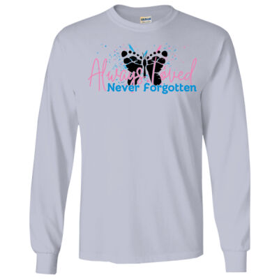 Grey Adult Ultra Cotton Long Sleeve Thumbnail